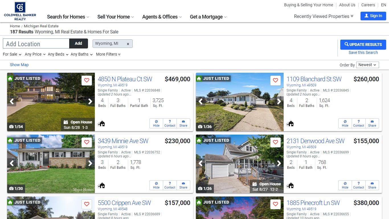 Wyoming, MI Homes For Sale & Real Estate